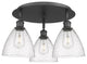 Innovations Lighting 516-3C-10-20 Bristol Glass Flush Bristol - Matte Black /