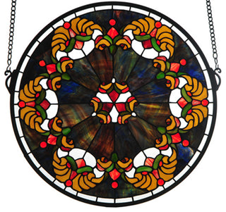 18W X 18H Middleton Stained Glass Window