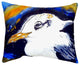 Gull Portrait Left No Cord Pillow - Set of Two 16x20
