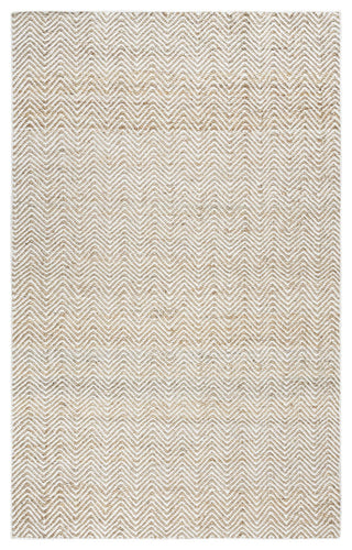 Rizzy Home Ellington EG9035 Natual Chevron Area Rug, Rectangular 3'x5'