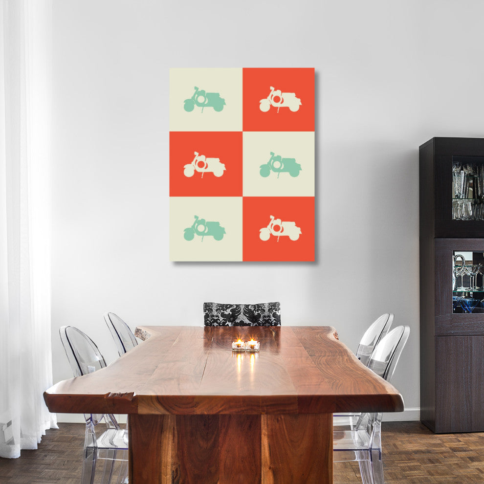 "Scooter" Poster Fine Art Print
