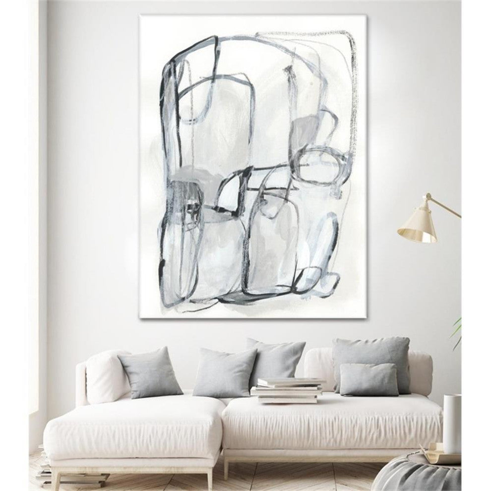 Curated visual reference: Gallery Detail: Giant Art 72X54 Entanglements I Fine Art Giant Canvas Print