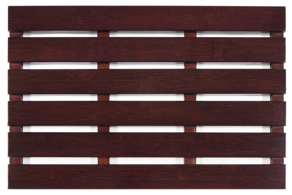16" x 24" Bamboo Bath & Sauna Mat Cherry