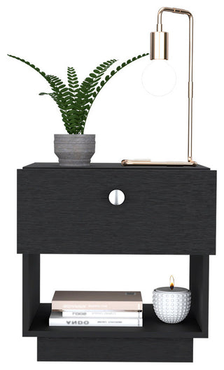 Nightstand Viliigili , Bedroom, Black