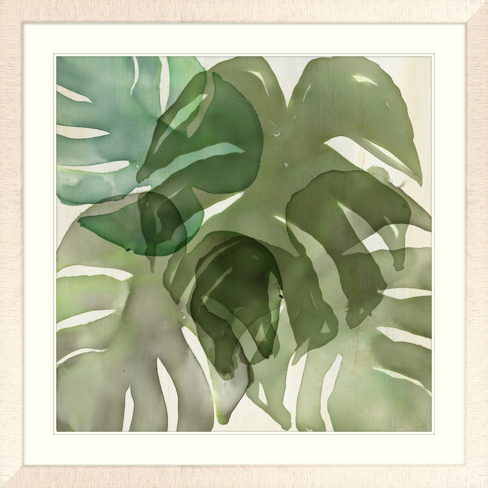 Palm Leaf Collage 1, Giclee Reproduction Artwork