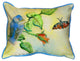 Betsy Drake Blue Bird Extra Large 20 X 24 Indoor / Outdoor Pillow