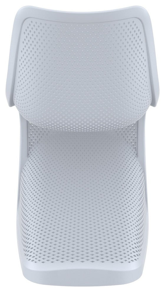 Compamia Bloom Outdoor Dining Chairs, Set of 2, Silver-Gray