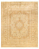 Tagaung One-of-a-Kind Hand-Knotted Area Rug Ivory, 8'0"x9'10"