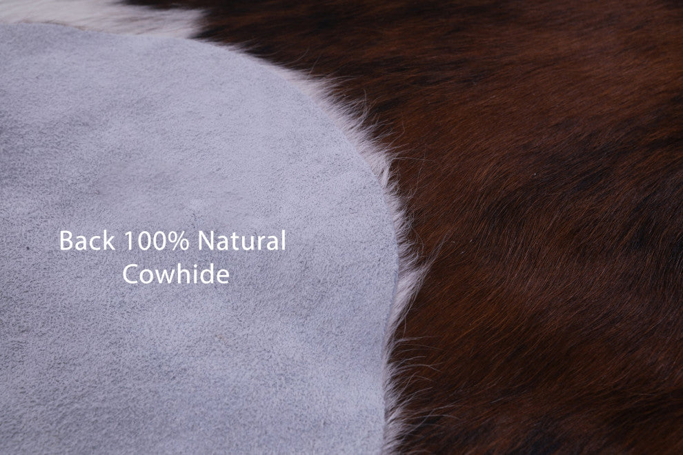 Brindle Natural Cowhide Rug 7' 2" X 6' 1" C2291