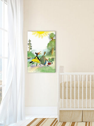 "Let s Go for a Walk" Painting Print on Canvas by Curtis