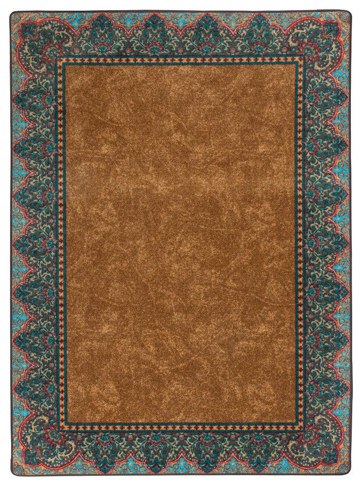 Nubuck, Brown, 4'x5'