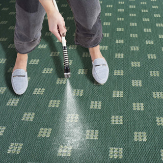 Safavieh Terrace Collection TER806 Rug, Dark Green/Light Green, 2'3"x8'