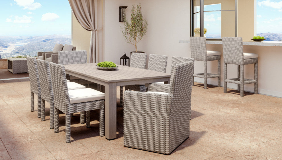 Coronado With Plush Comfort Armless Outdoor Dining Chair (Set Of 2)