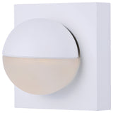 ET2 E41326 Alumilux Majik 4" Tall LED Wall Sconce - White