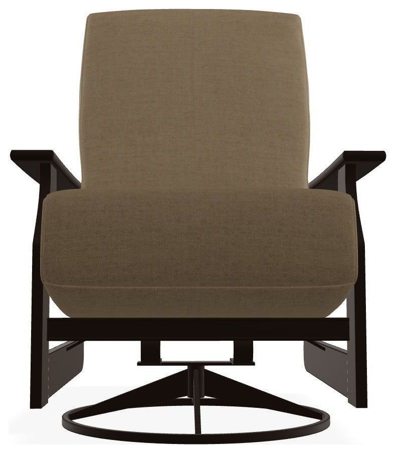 St. Catherine Deep Seat Outdoor Swivel Rocker, Wren/Kona