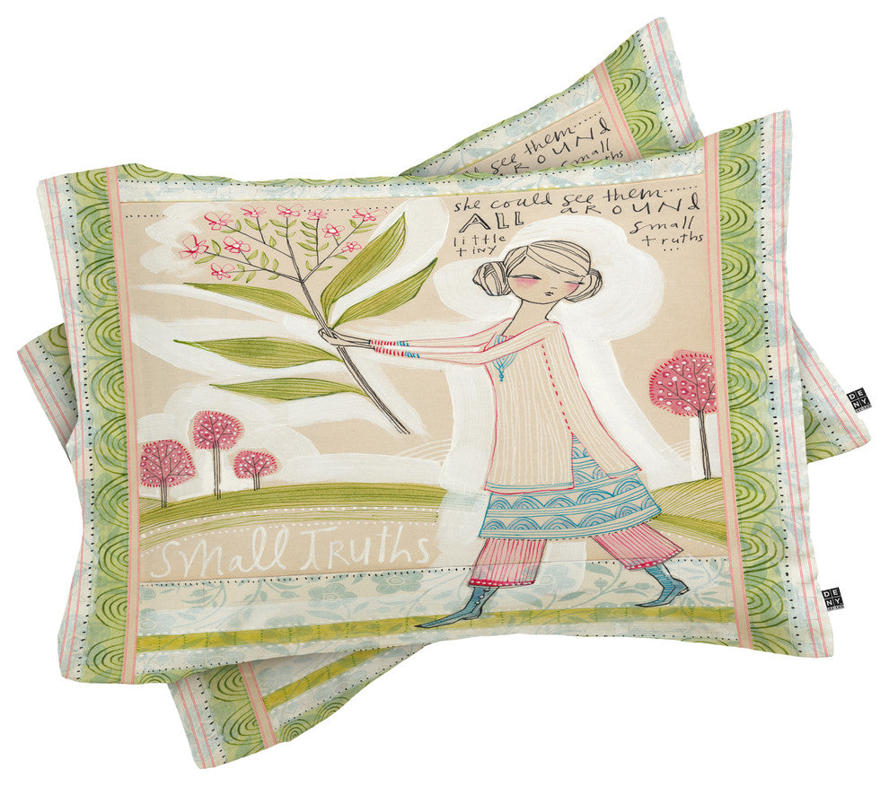 Deny Designs Cori Dantini Small Truths Pillow Shams, King
