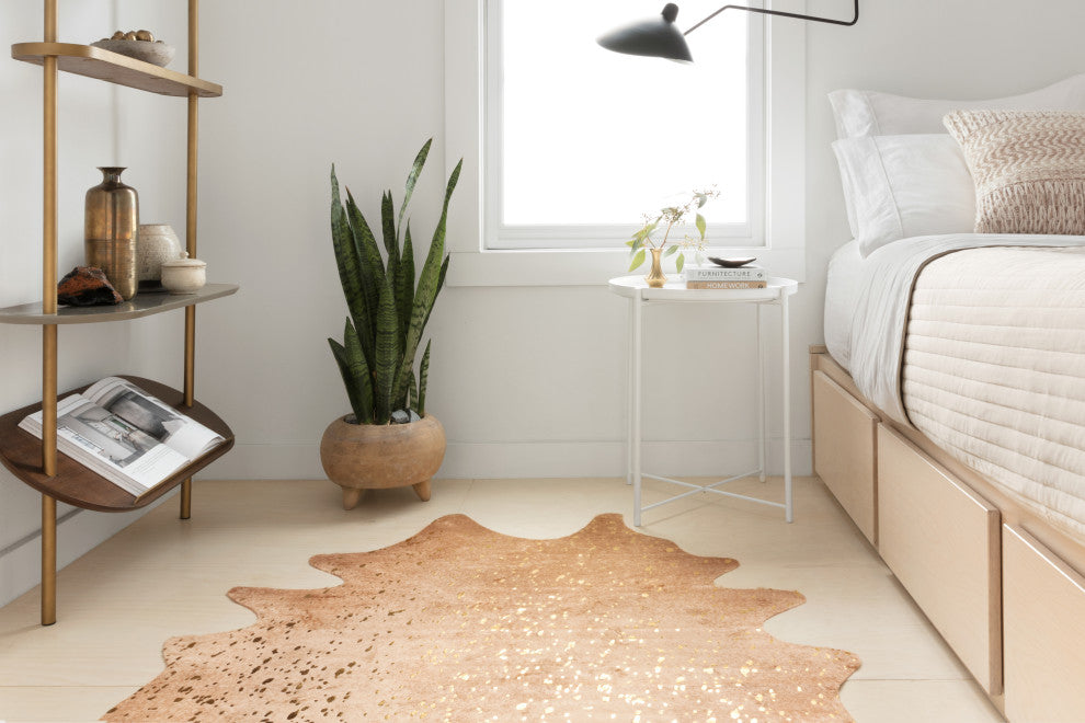 Bryce Rug, Tan/Gold, 5'x6'6"