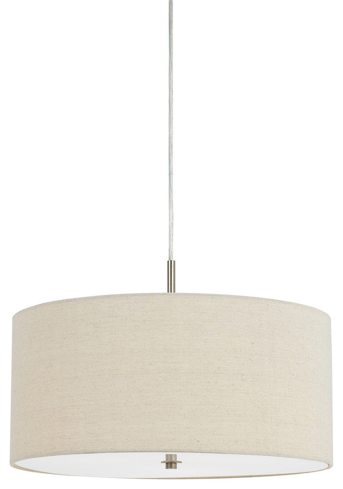 Addison 3-Light Pendant, Off White