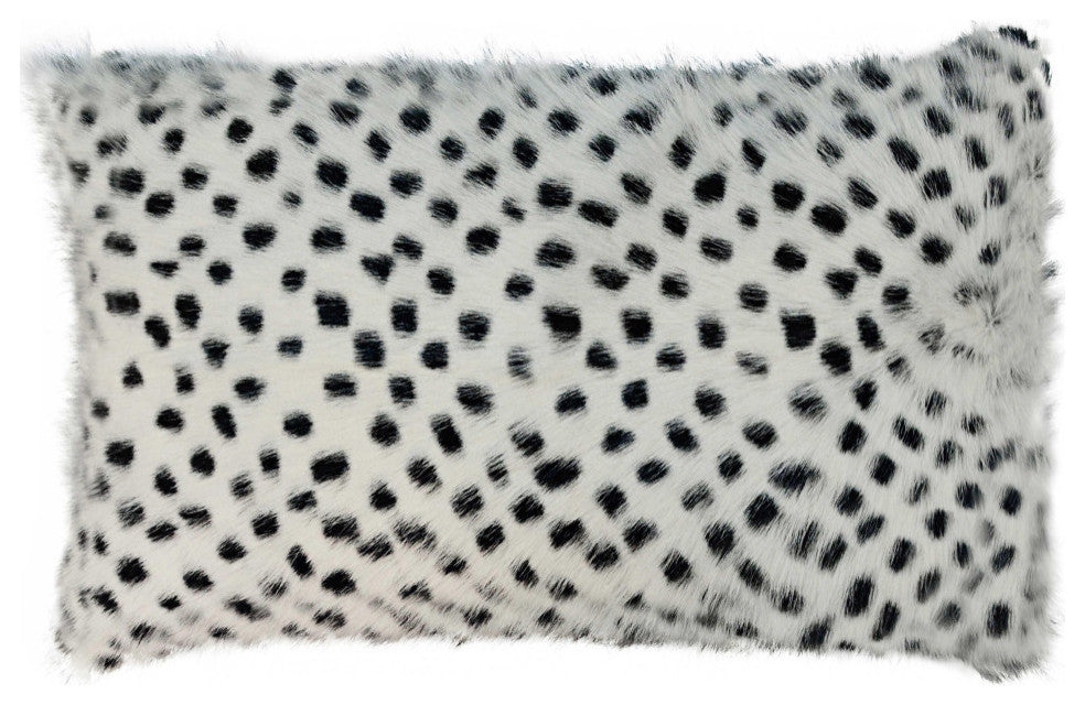 Genuine Goatskin 12x20 Inch Pillow