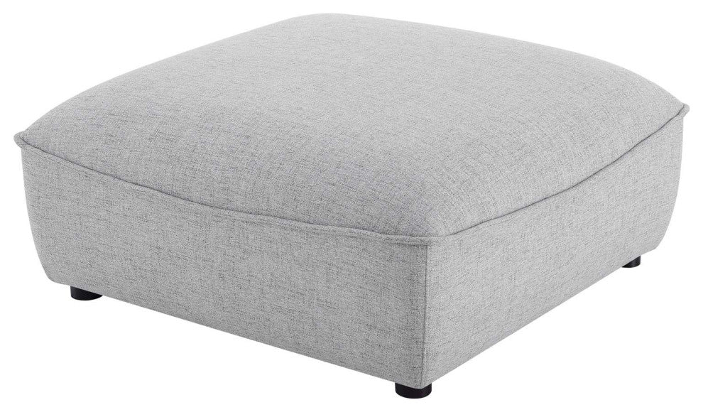 Sectional Sofa Set, Fabric, Gray, Modern, Living Lounge Hotel Hospitality