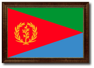 Eritrea Country Flag Canvas Print, 19"x27"