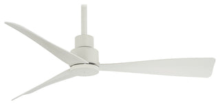 MinkaAire White So Simple 44" 3-Blade Indoor / Outdoor Ceiling Fan w/ Remote