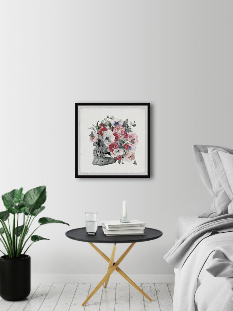 "Find Balance" Framed Painting Print, 18x18