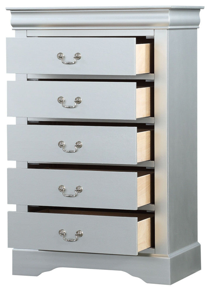 Close-up of a drawer interior on a white background (alternate_white_close).