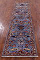 Persian Fine Serapi Hand-Knotted Wool Runner Rug 2' 7" X 10' 0" - Q12895