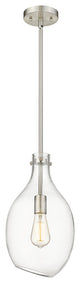 Innovations Lighting 493-1S-SN-G552-9-LED Salem 1 Light 8.5" Mini Pendant