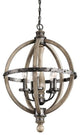 Kichler Evan Five Light Chandelier 43324DAG
