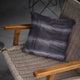 Plutus Black Graphite Furever Faux Fur Throw Pillow, 20" x 26" Standard