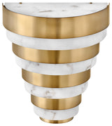 Hinkley Lighting 30180 Echelon 14" Tall Lisa McDennon LED Wall - Heritage Brass