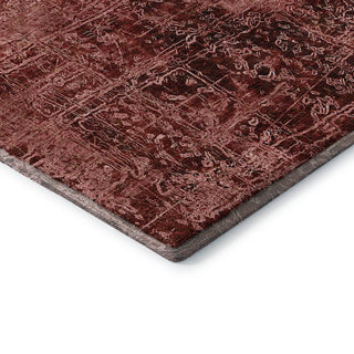 Premium Machine Washable Mayfield AMF559 Merlot 5' x 7'6" Rug