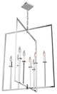 Allston AC10722CH 8-Light Chandelier, Chrome