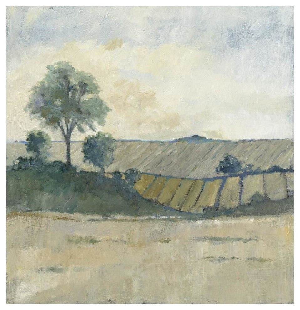 "Fields Before the Storm" Digital Paper Print by Avery Tillmon, 32"x32"