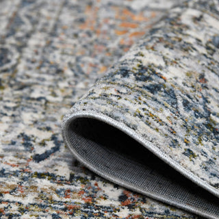 Vermont Chelsea Area Rug, Gray, 2' x 3', Bordered