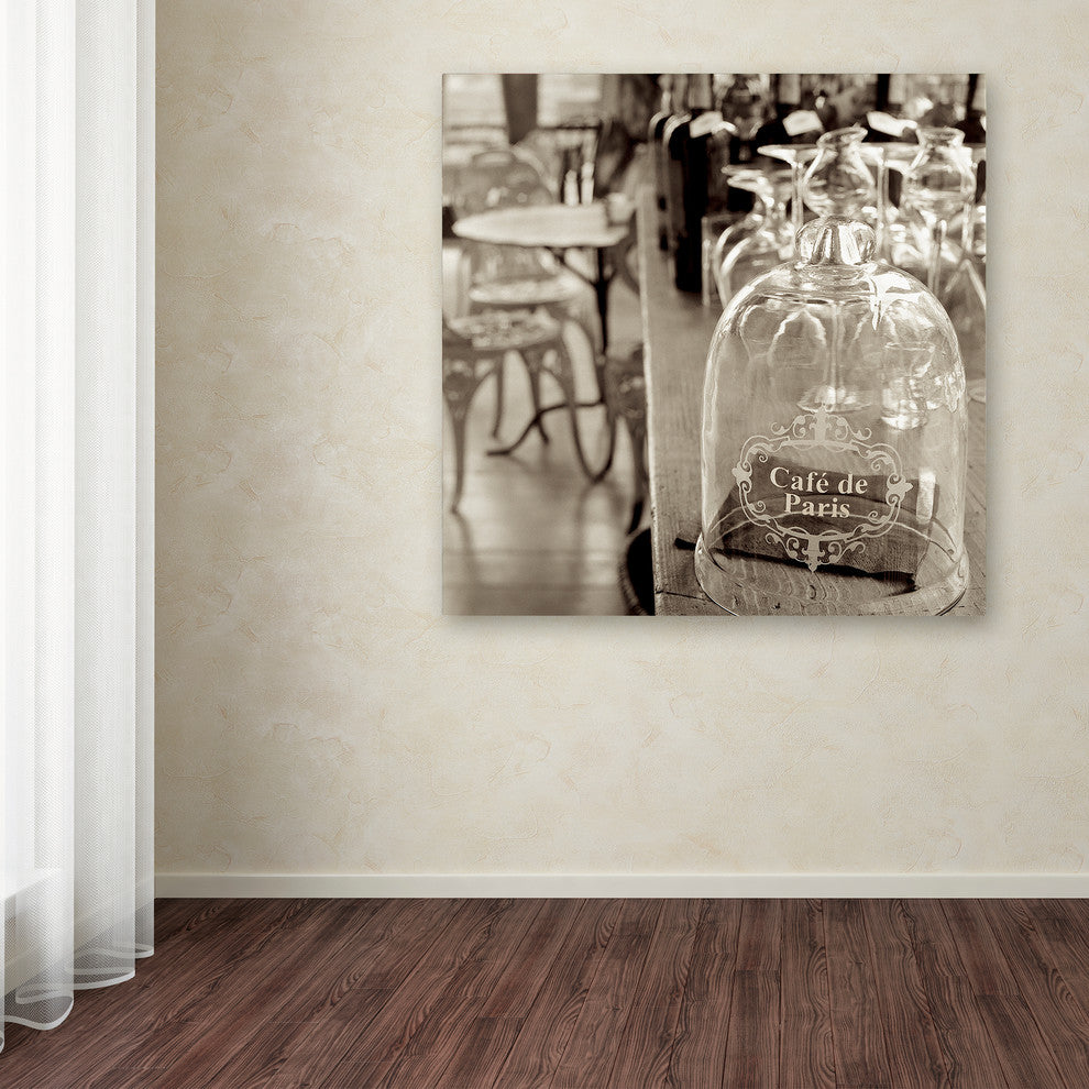 Alan Blaustein ''Lombardy VIII Sepia'' Canvas Art, 14x14