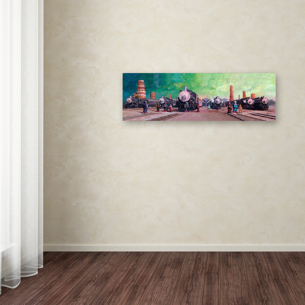'Trainyard' Canvas Art by Eric Joyner