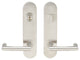 Stuttgart Lever, Tubular Entry, Single Cylinder, RH, Satin Stainless Steel