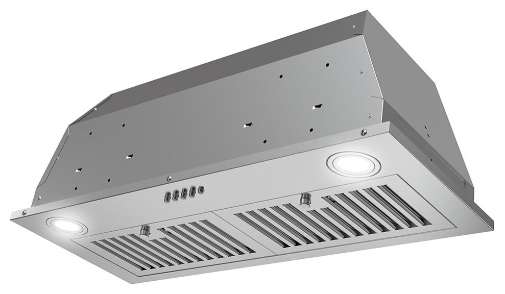 Streamline 28" Petroni Ducted Insert Range Hood, Stainless Steel