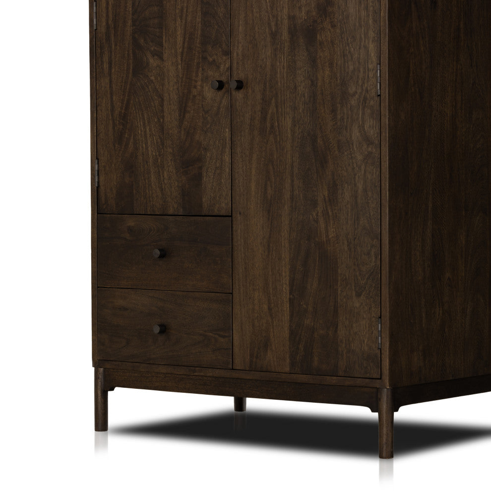 Ophelia Armoire-Aged Brown