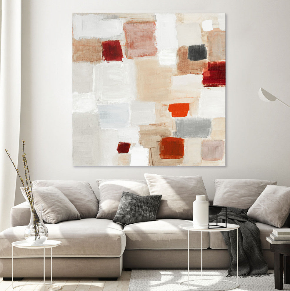 A Cool Moment in Time I - 54 x 54 by Lanie Loreth