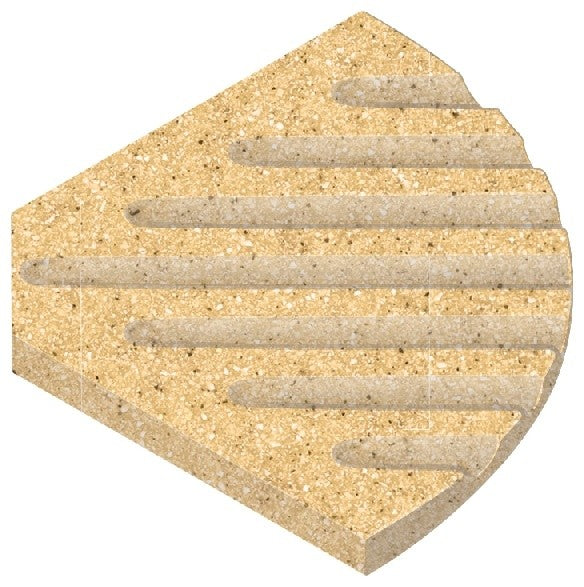 Transolid, Cabinet, Matrix Sand, 6"x6"x1"
