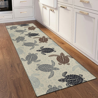 Addison Rugs Surfside ASR43 Sand 2'3"x7'6" Rug