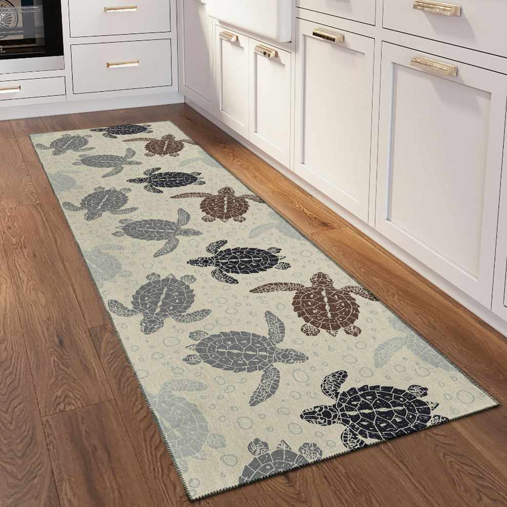 Addison Rugs Surfside ASR43 Sand 2'3"x7'6" Rug