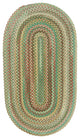 Capel Sherwood Forest Pine Wood 0980_225 Braided Rugs - 36" X 60" Oval