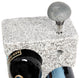 3 Bottle Granite Wine Rack with Wine Stopper