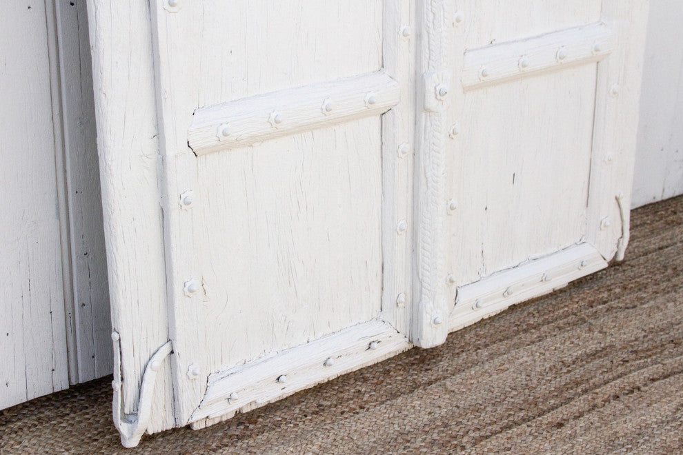 Pair of Antique Arched Entrance Doors