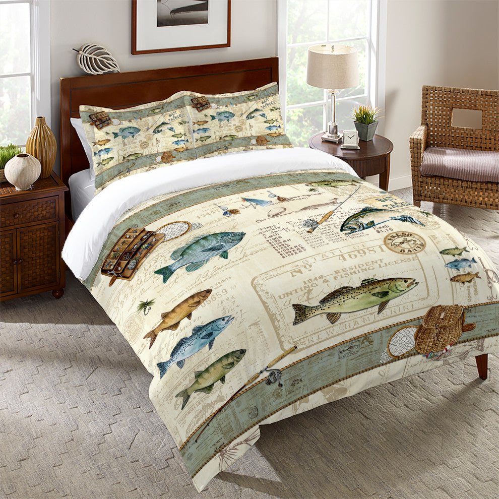 Laural Home Catch of the Day Standard Comforter Sham